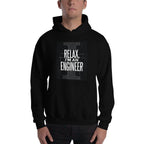 I Am An Engineer Unisex Hooded Sweatshirt — detail view 3