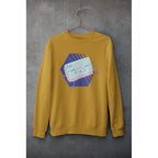 Esc Button Unisex Sweatshirt — Mustard