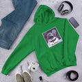 Ew, People Alien Unisex Hooded Sweatshirt — Green