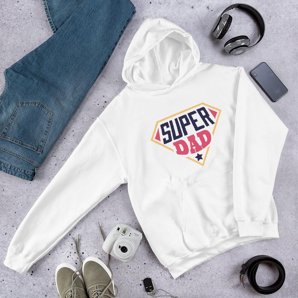 Super Dad graphic hoodie – Fourth Dimension Club