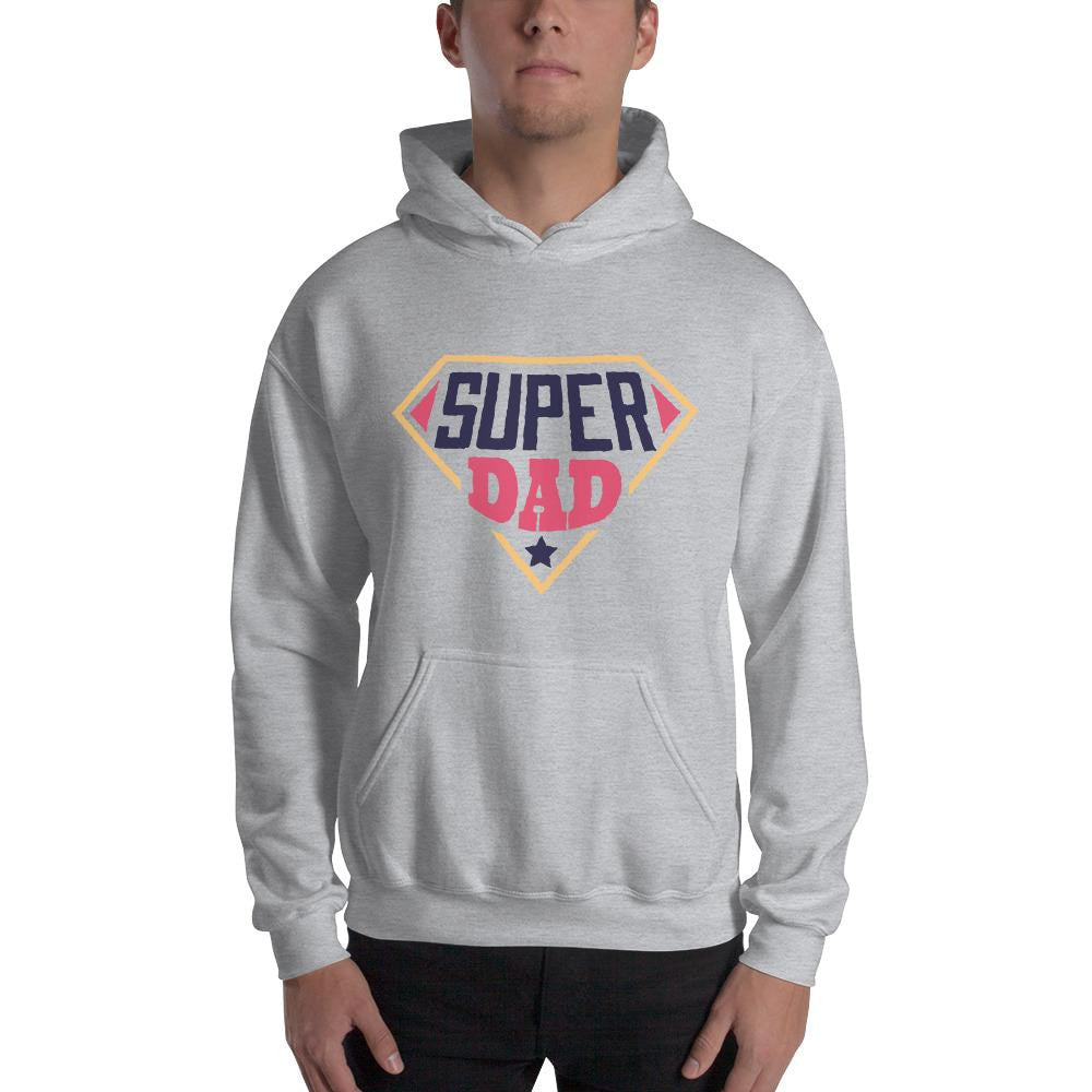 Super Dad Unisex Hooded Sweatshirt