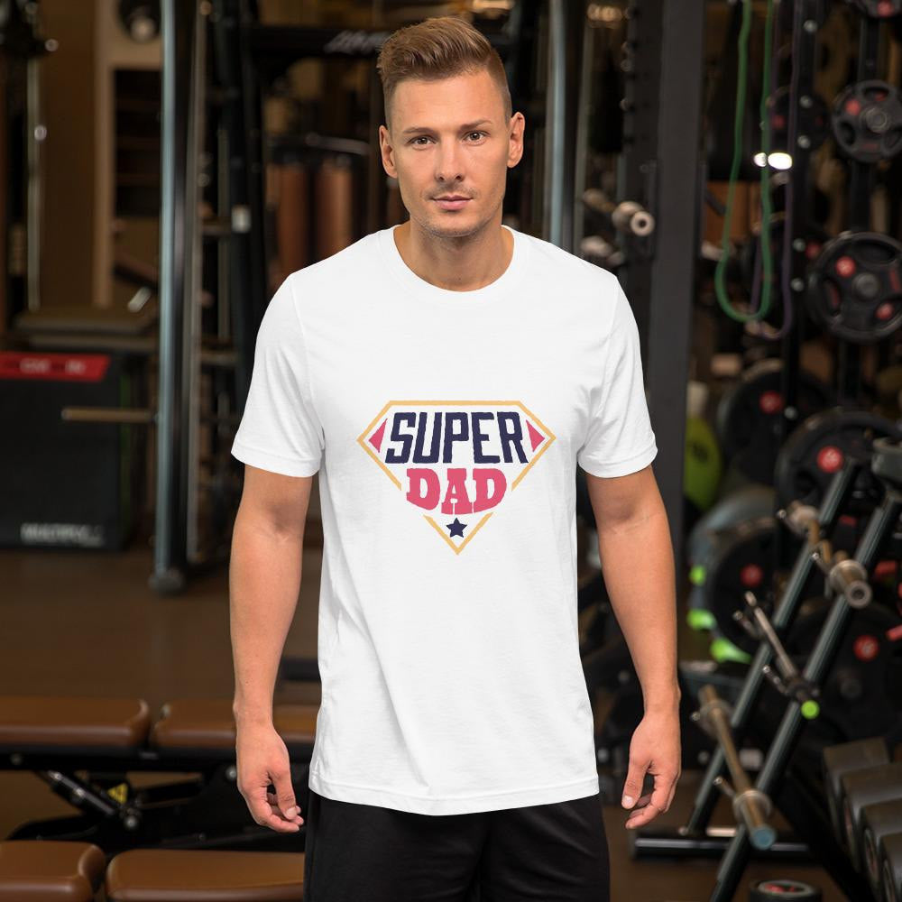 Super Dad Half Sleeve T-Shirt — detail view 9