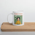Richard Feynman Coffee Mug — back view