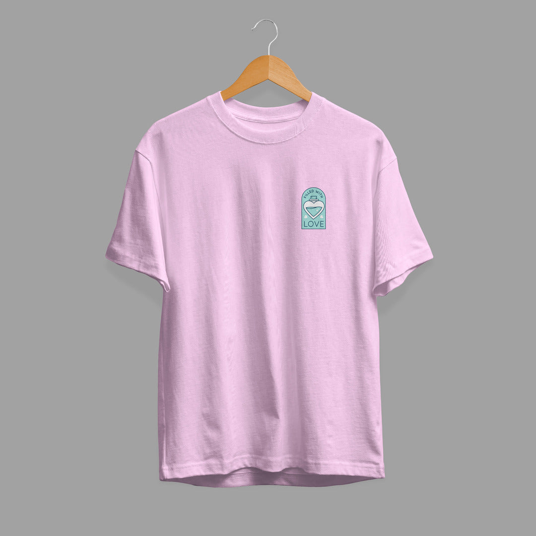 Filled With Love pocket graphic tee – Fourth Dimension Club