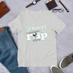 Gymnast Flip Half Sleeve T-Shirt — Grey