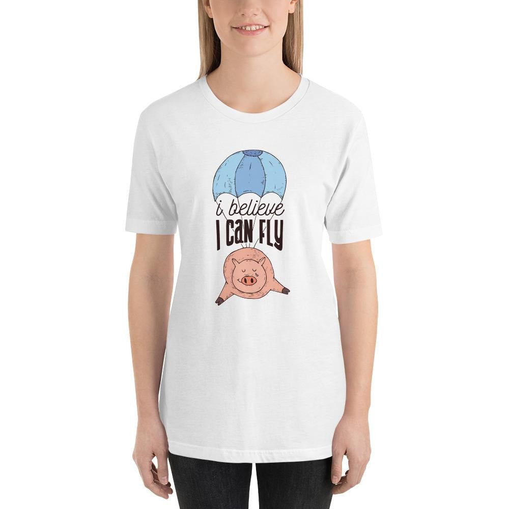 Flying Pig Half Sleeve T-Shirt — detail view 8