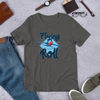 Flying Roll graphic tee – Fourth Dimension Club