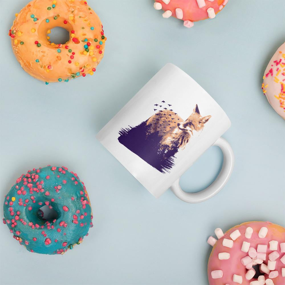 Forest Fox coffee mug – Fourth Dimension Club
