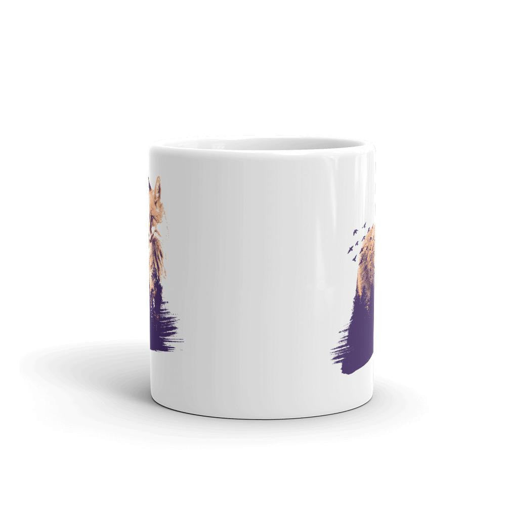 Forest Fox Coffee Mug — detail view 2
