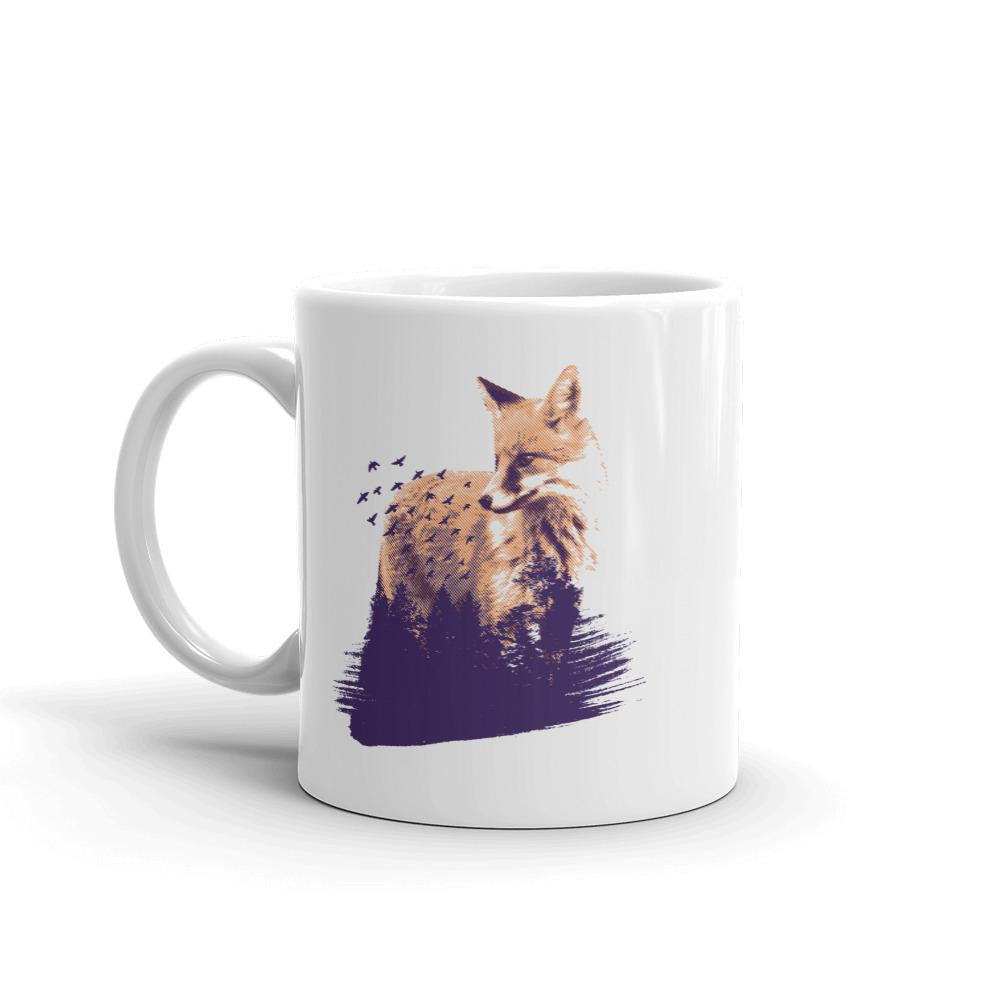 Forest Fox Coffee Mug — detail view 3