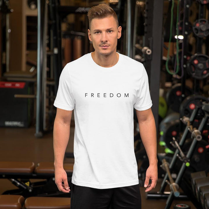 Freedom Unisex Half Sleeve T-Shirt #Plus-sizes