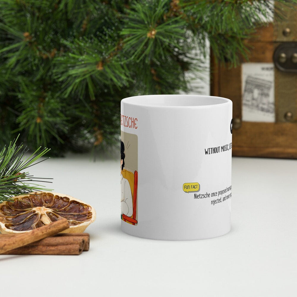 Friedrich Nietzsche Coffee Mug — detail view 2