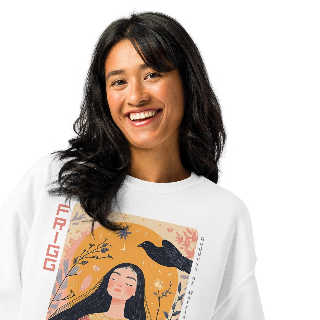 Frigg Heavyweight Oversized Sweatshirt — back view