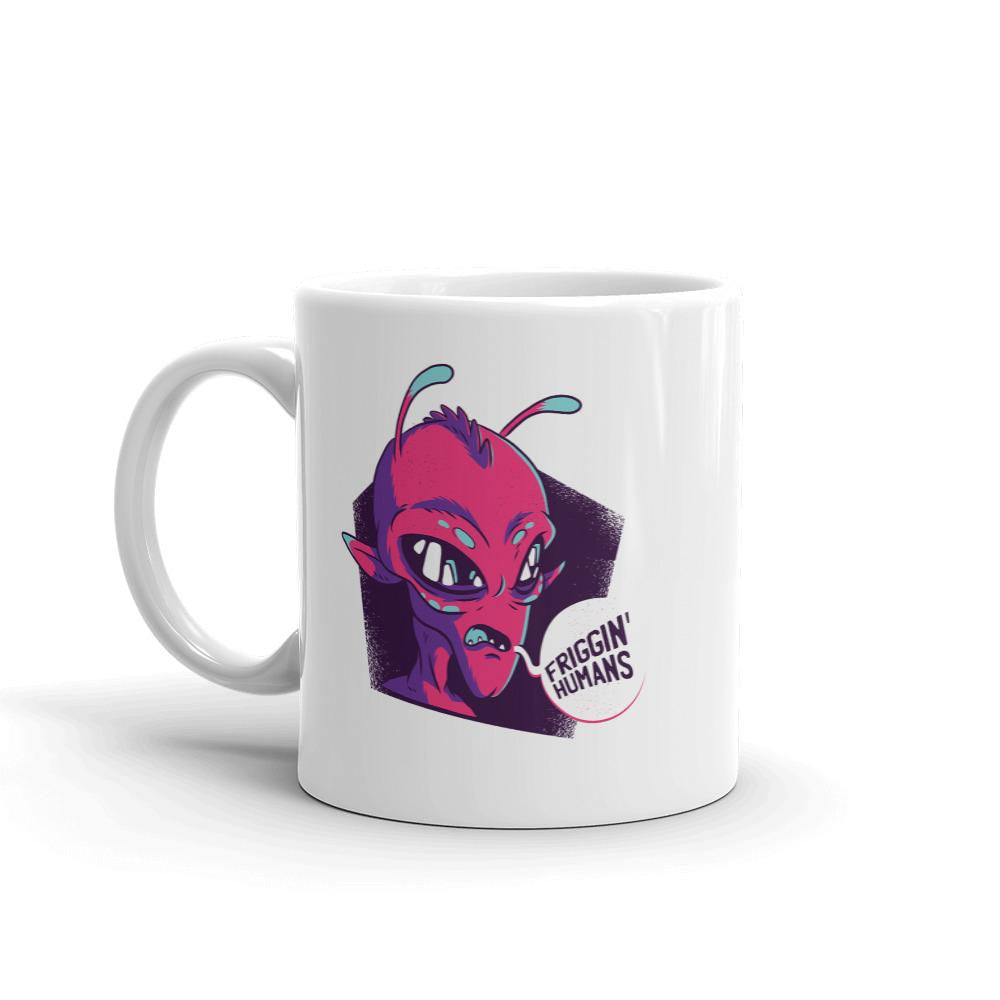 Friggin humans Coffee Mug — detail view 3