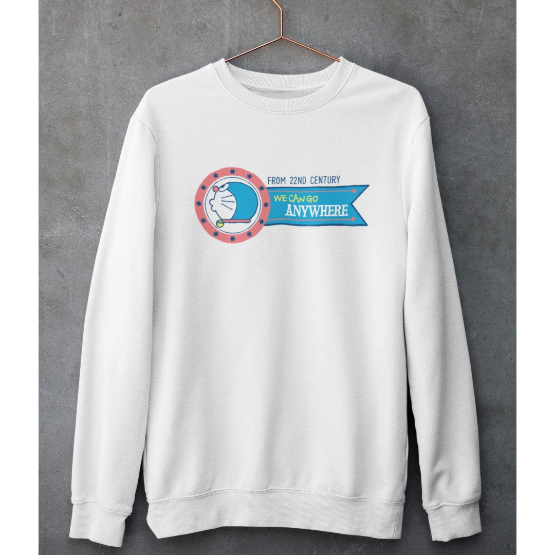 From 22nd Century Unisex Sweatshirt #Doraemon