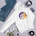 Nerd Cat graphic hoodie front graphic – Fourth Dimension Club