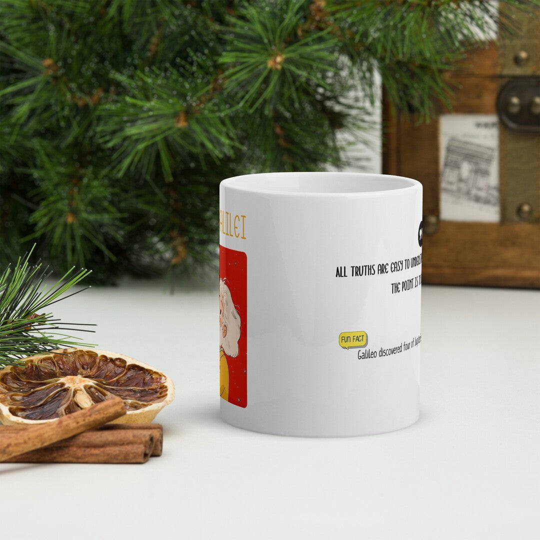 Galileo Galilei Coffee Mug — detail view 3