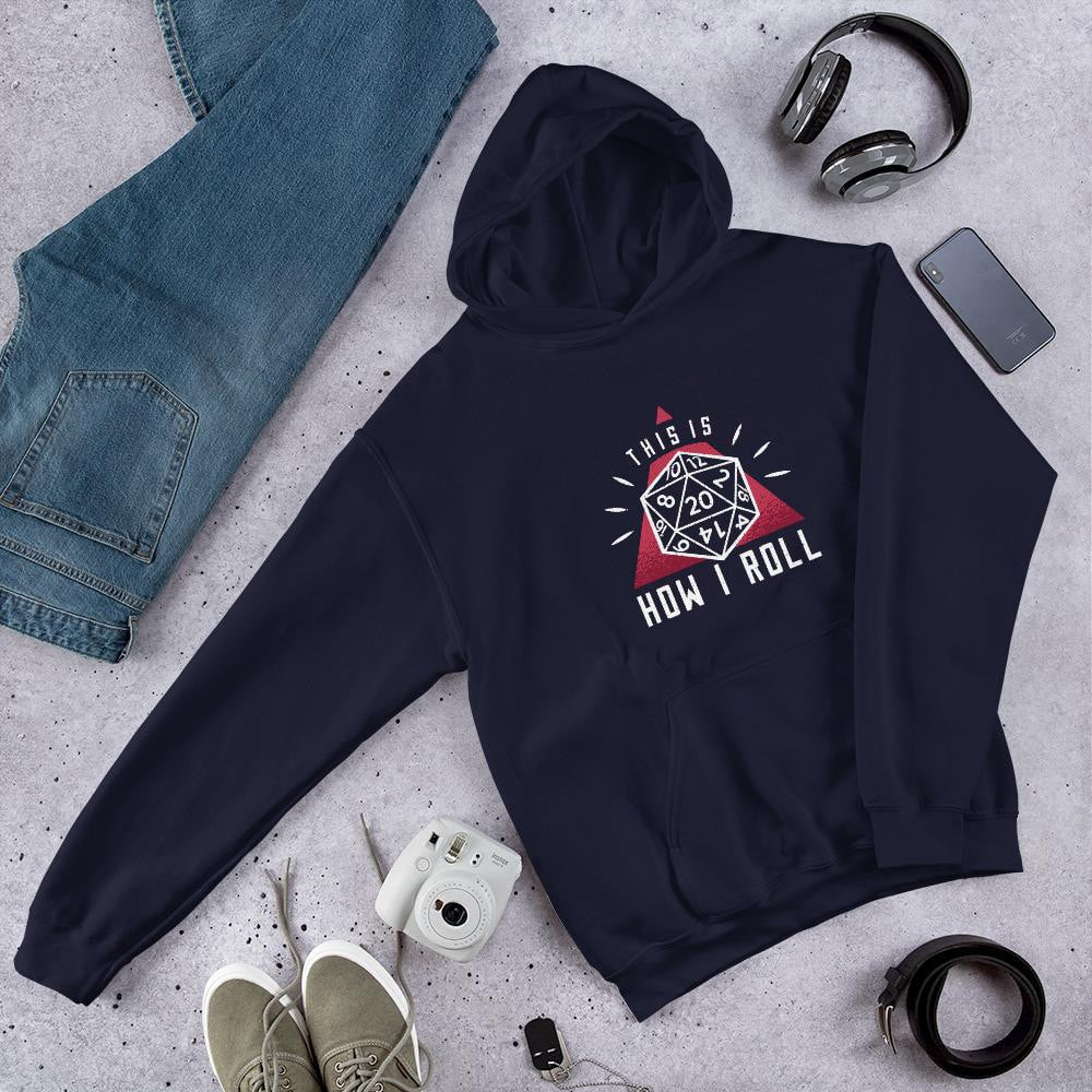 How I Roll graphic hoodie – Fourth Dimension Club