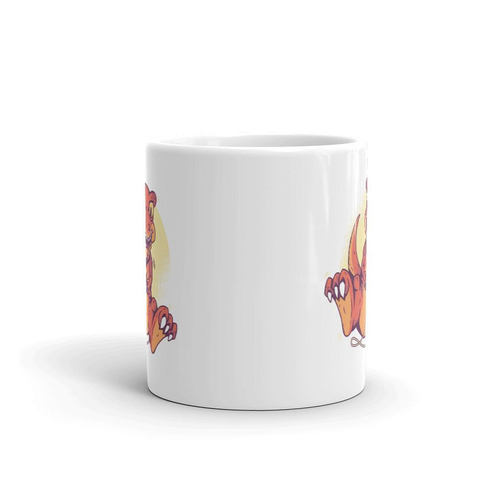 Gaming Dino Coffee Mug — detail view 2