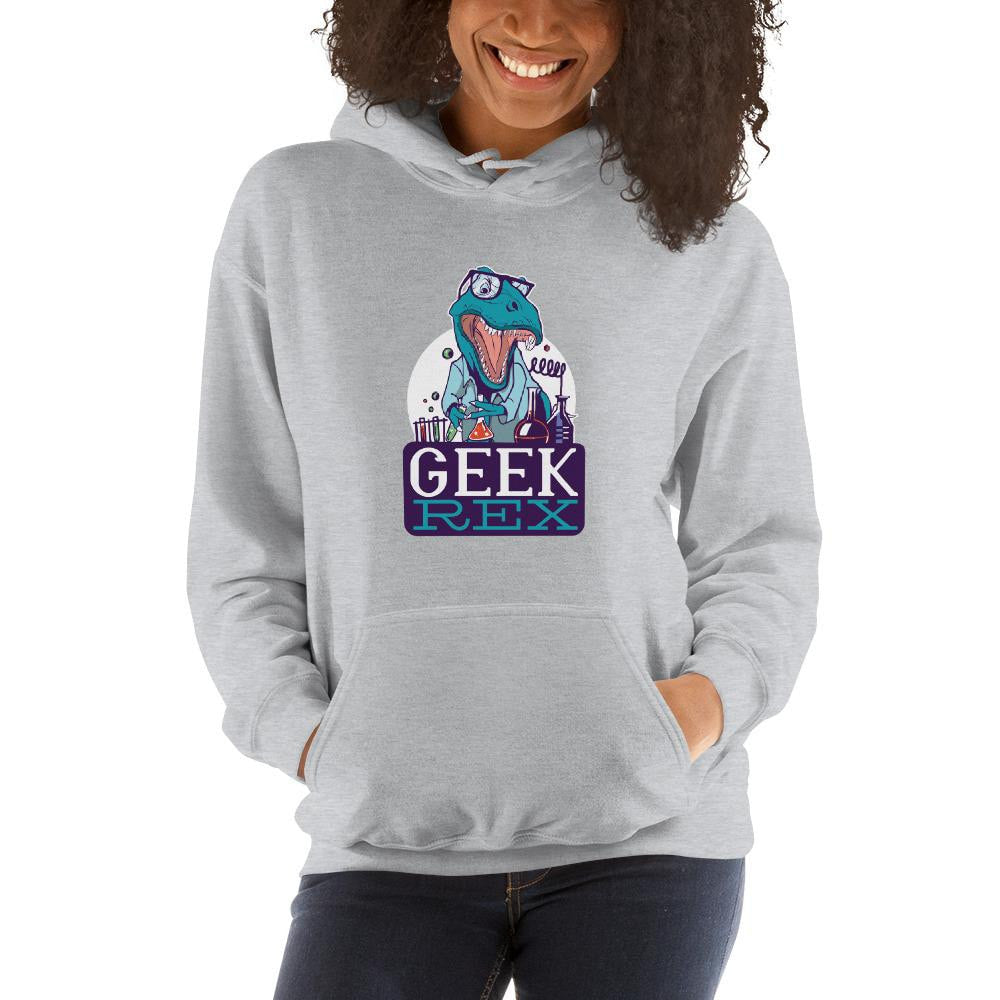 Geek Rex Unisex Hooded Sweatshirt