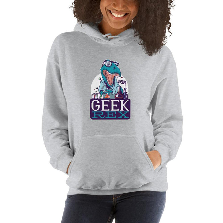 Geek Rex Unisex Hooded Sweatshirt