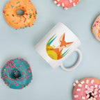 Geometric Fox coffee mug – Fourth Dimension Club