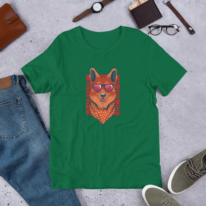 Fashion Dog Half Sleeve T-Shirt