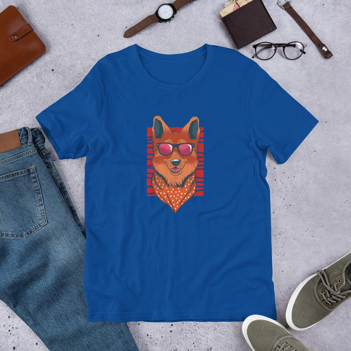 Fashion Dog Half Sleeve T-Shirt