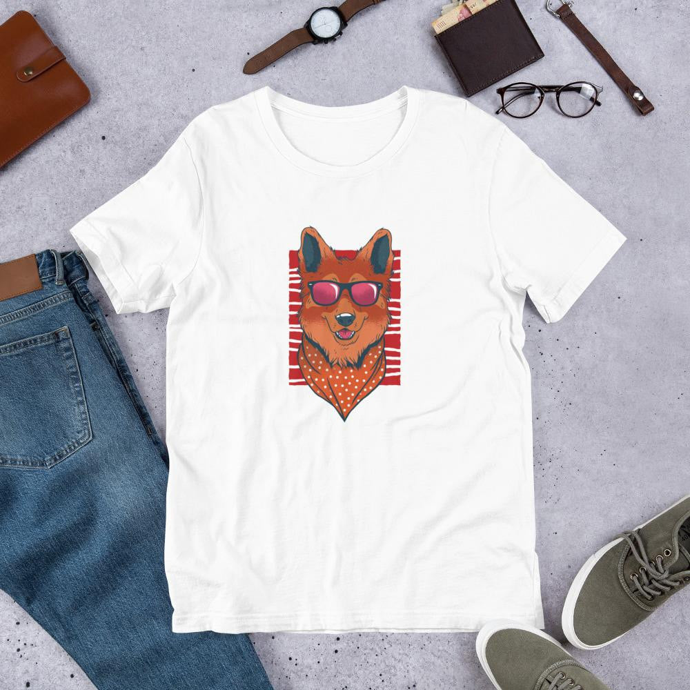 Fashion Dog Half Sleeve T-Shirt — detail view 5