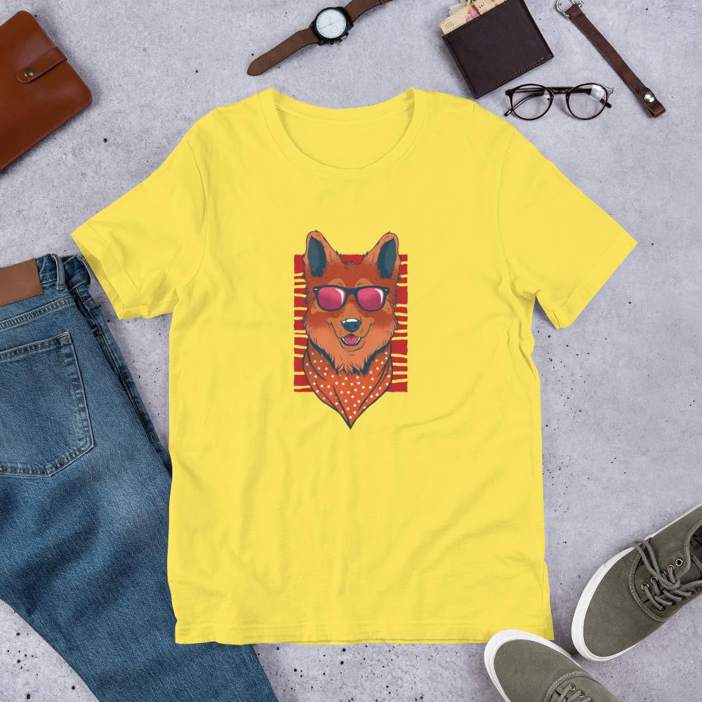 Fashion Dog Half Sleeve T-Shirt