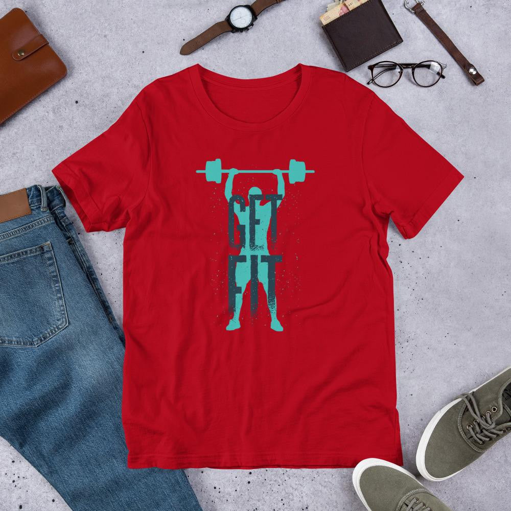 Get Fit graphic tee – Fourth Dimension Club