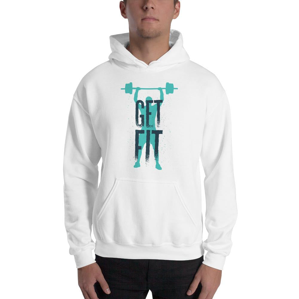 Get Fit graphic hoodie – Fourth Dimension Club