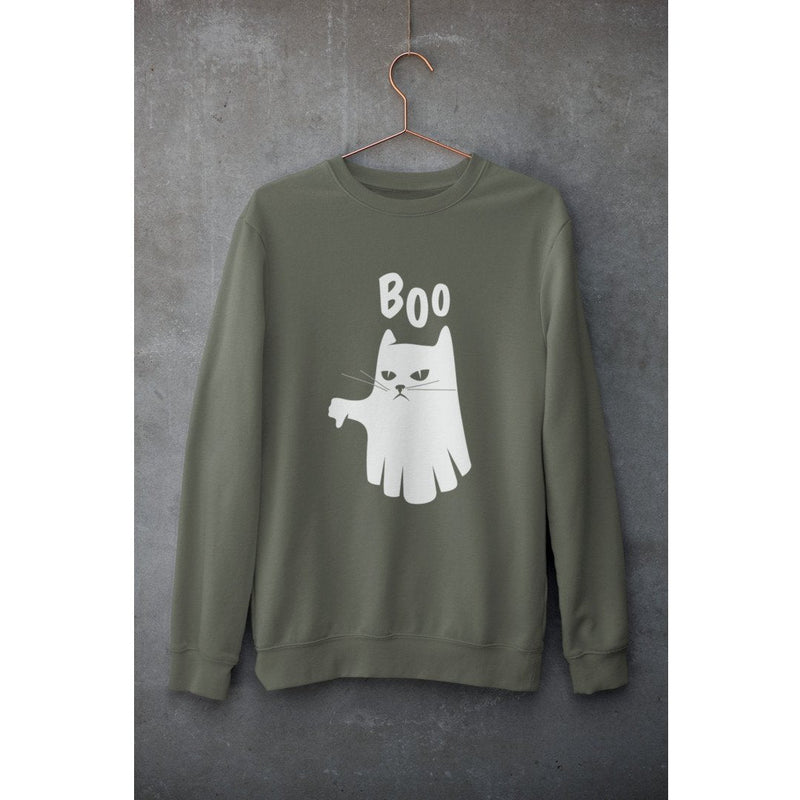 Ghost Cat Unisex Sweatshirt