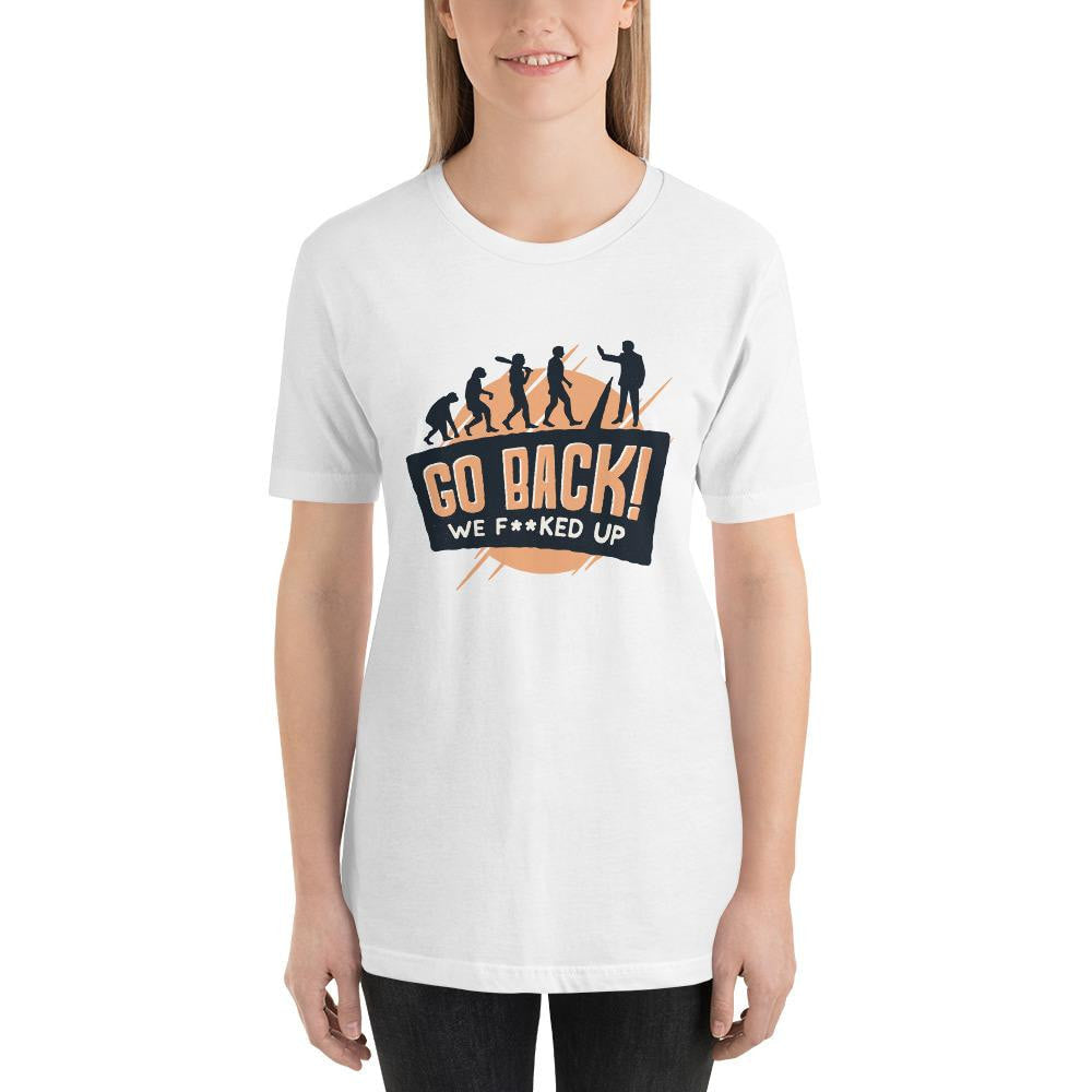 Go Back graphic tee – Fourth Dimension Club