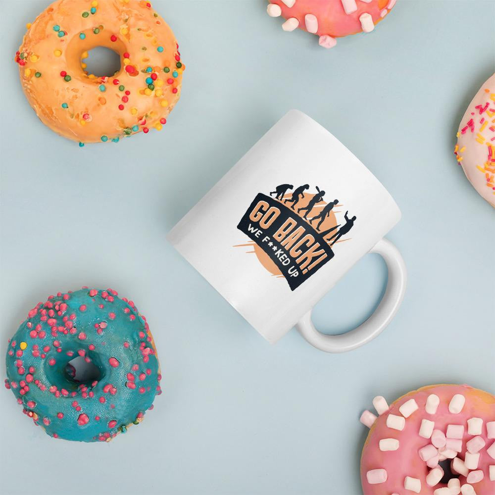 Go Back coffee mug – Fourth Dimension Club