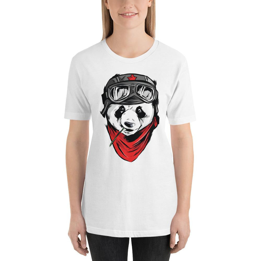 Cool Panda graphic tee front print – Fourth Dimension Club