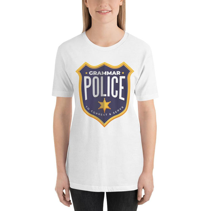 Grammar Police Half Sleeve T-Shirt