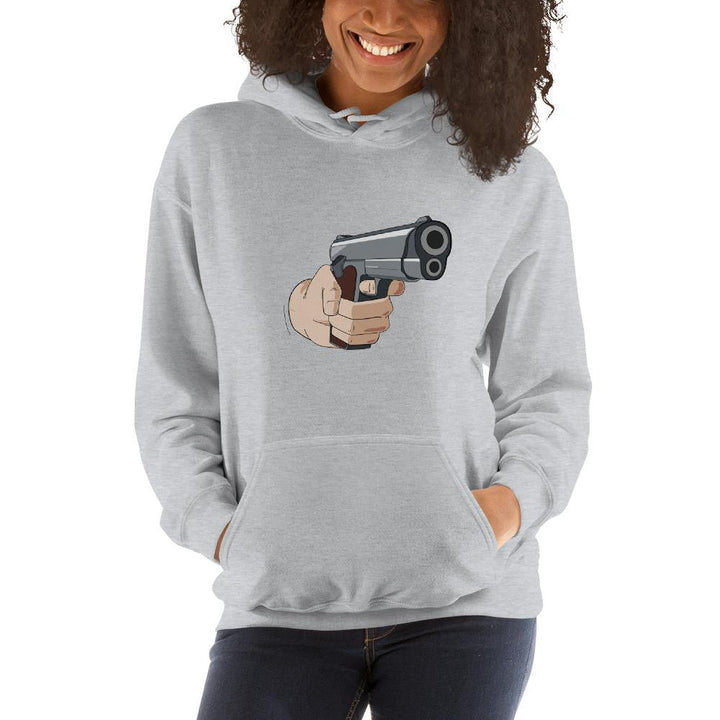 Hand gun Unisex Hooded Sweatshirt
