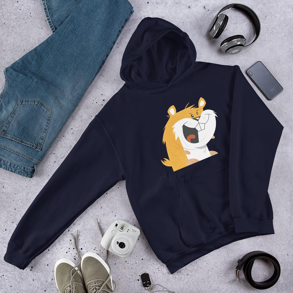 Funny Hamster graphic hoodie – Fourth Dimension Club