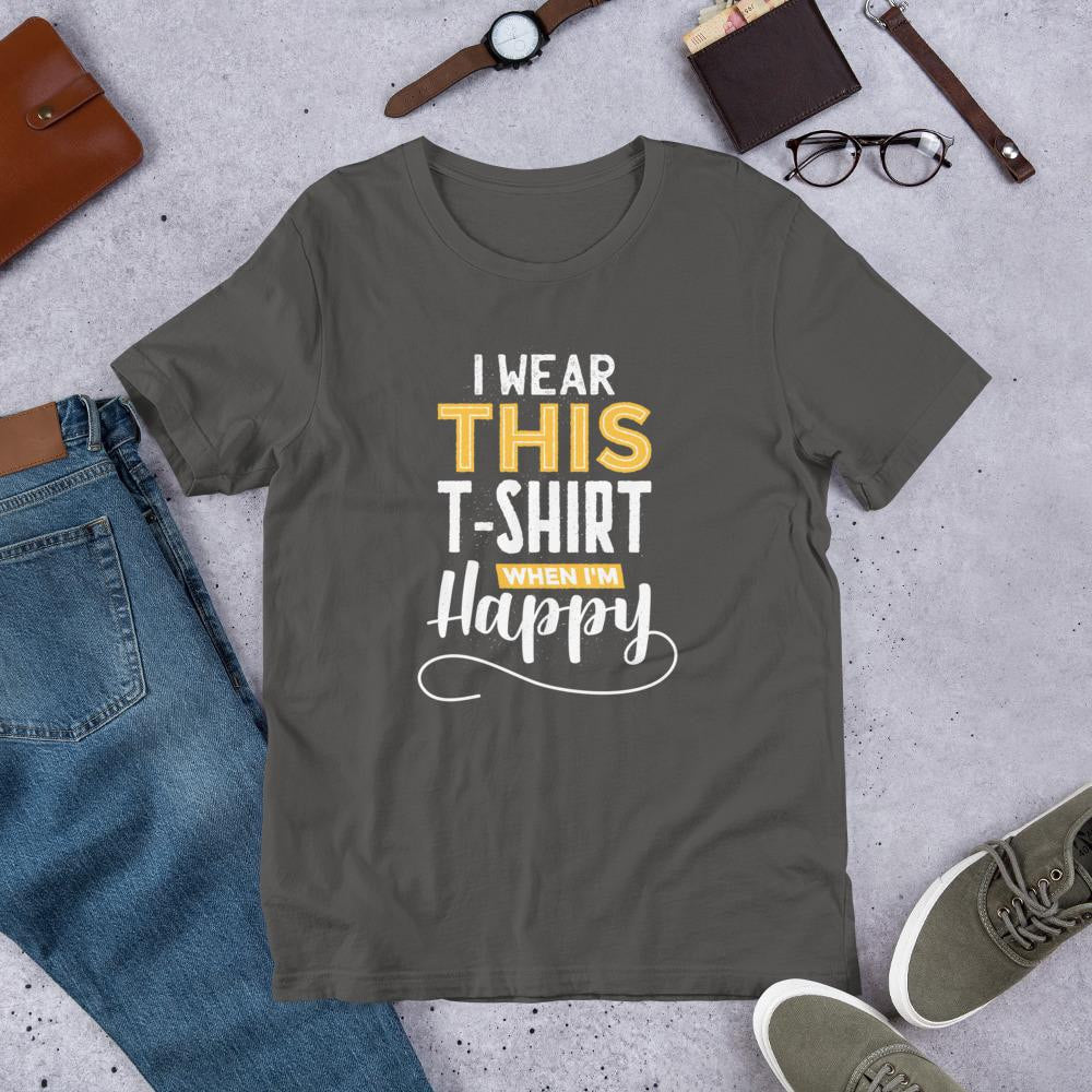 Happy graphic tee – Fourth Dimension Club