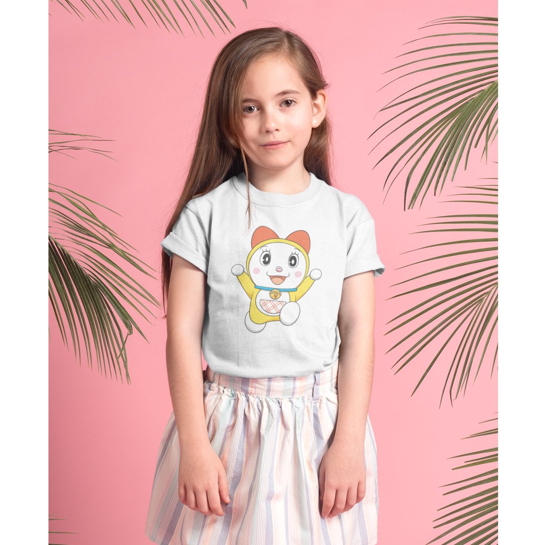 Happy Dorami Kid's T-Shirt — White