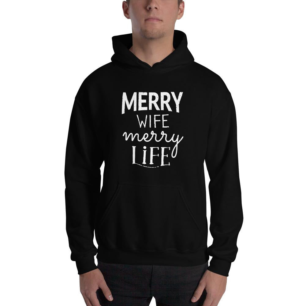 Family Life Unisex Hooded Sweatshirt — detail view 3