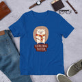 Hedgehog Potter Half Sleeve T-Shirt — Blue