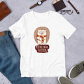 Hedgehog Potter Half Sleeve T-Shirt — White