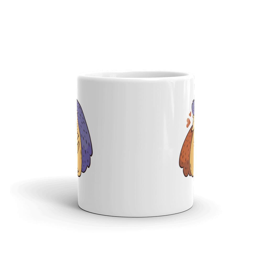 Hedgehog Love Coffee Mug — detail view 2