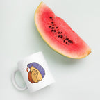 Hedgehog Love Coffee Mug — detail view 5