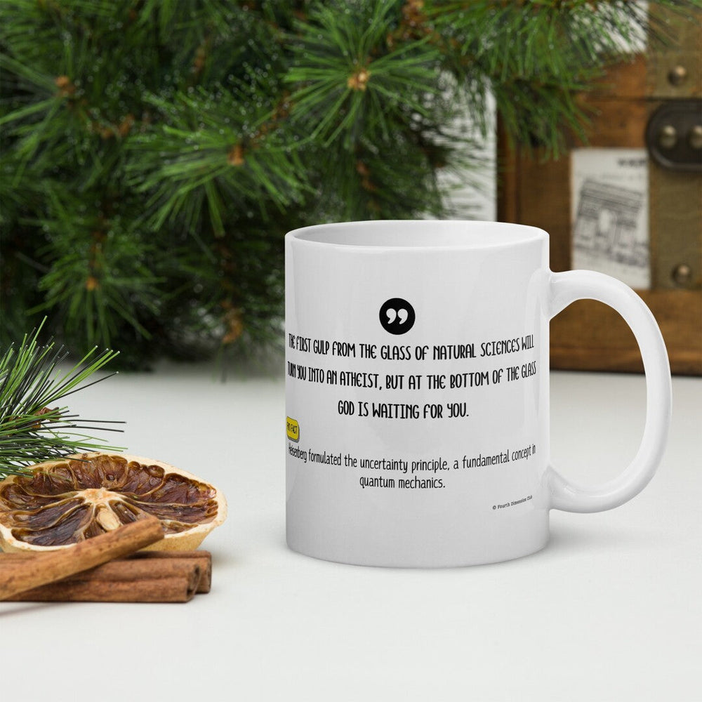 Werner Heisenberg Coffee Mug — detail view 2