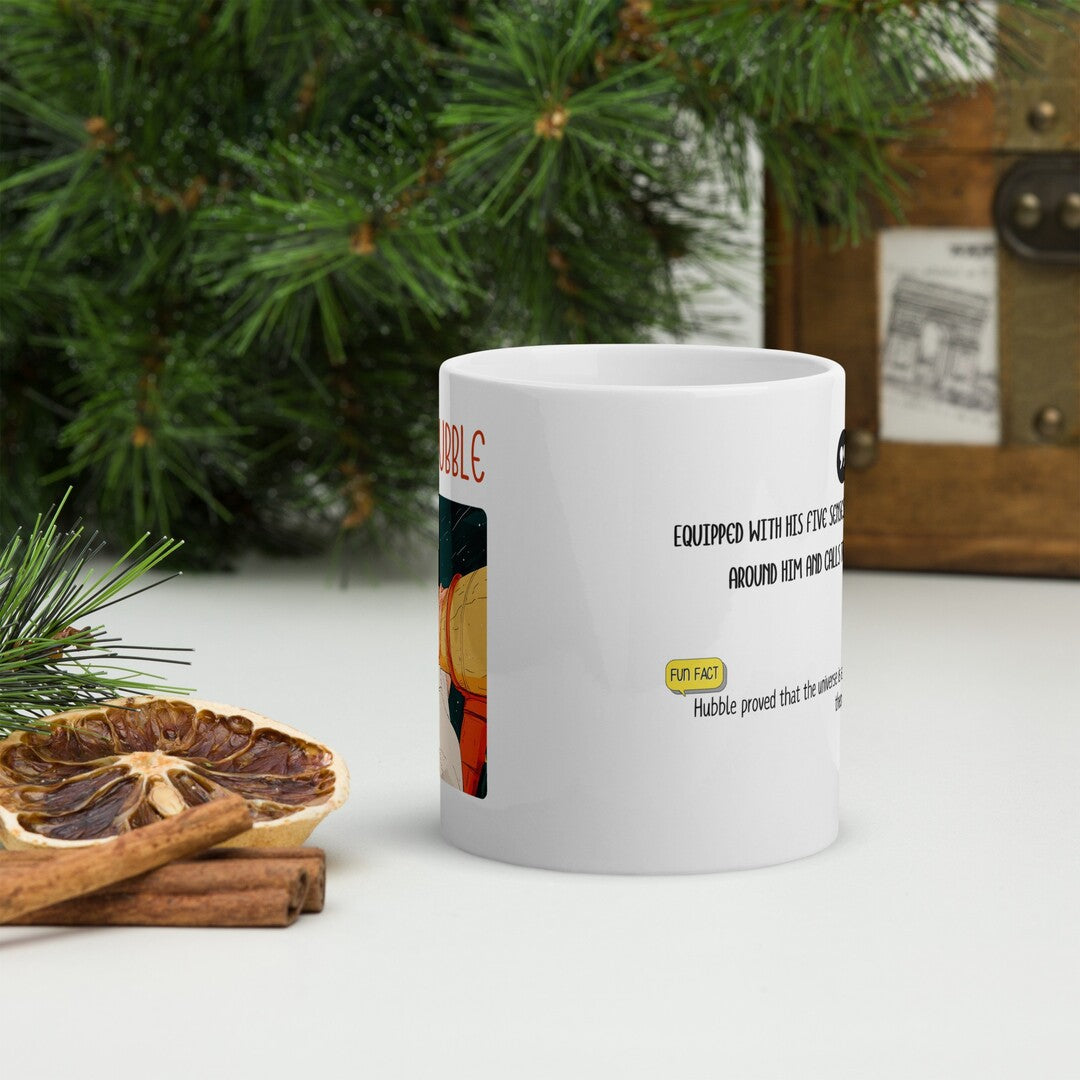 Edwin Hubble Coffee Mug — detail view 2