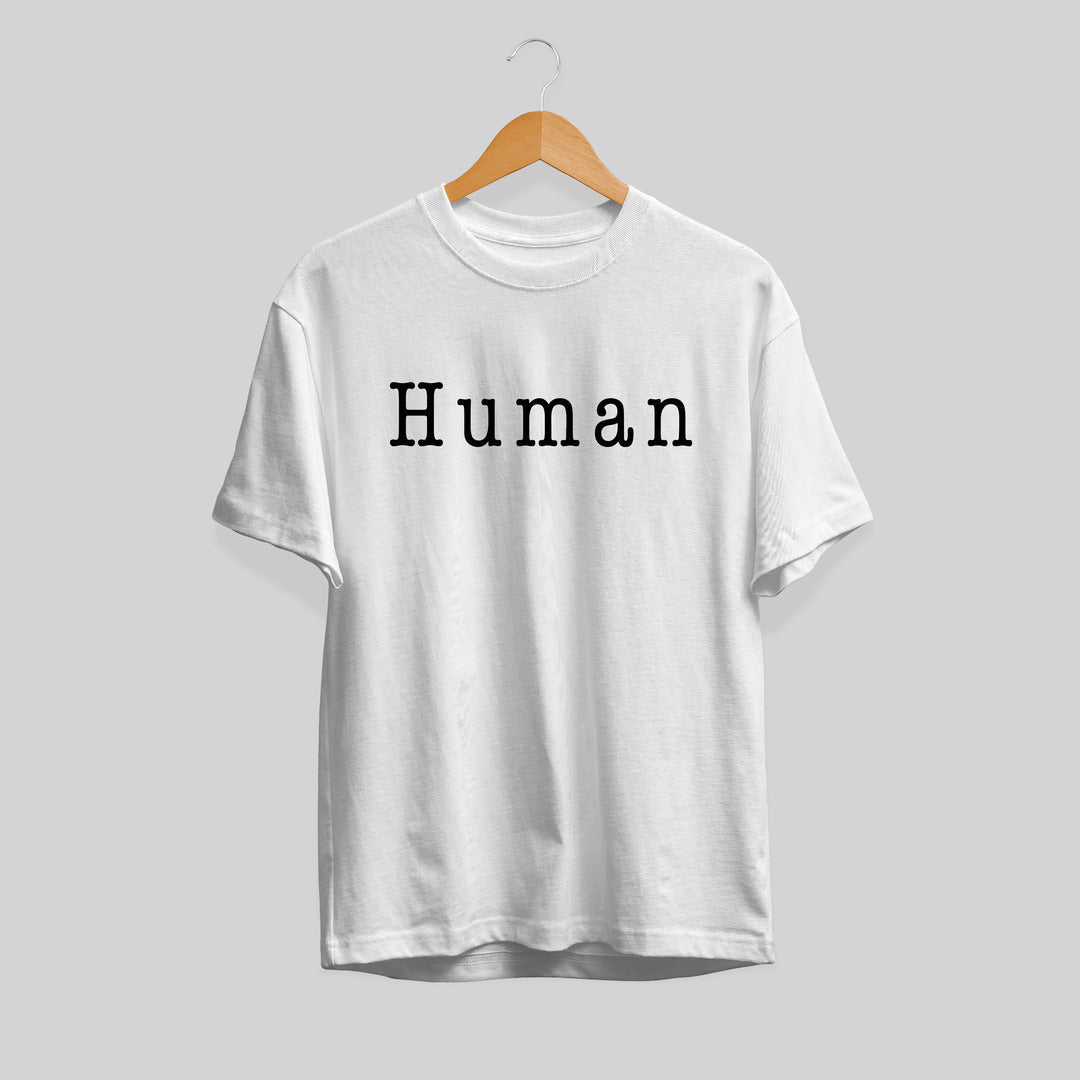 Human Typography graphic tee – Fourth Dimension Club
