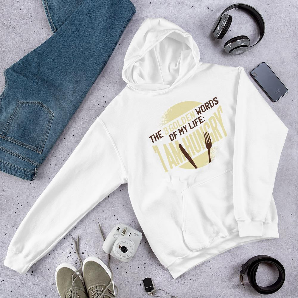 I Am Hungry graphic hoodie – Fourth Dimension Club